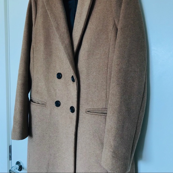 Tan Pea Coat Traditional style - Picture 7 of 10